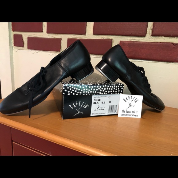 Capezio Shoes - Capezio Split Sole Tap Shoe. Size 6 1/2. Black